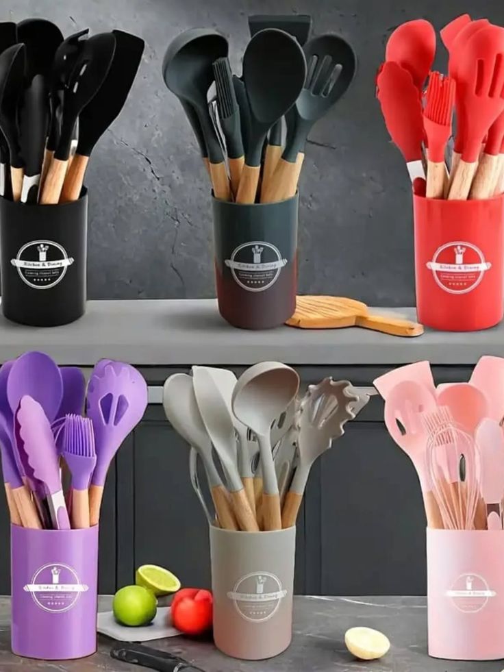 Silicone Utensil Set